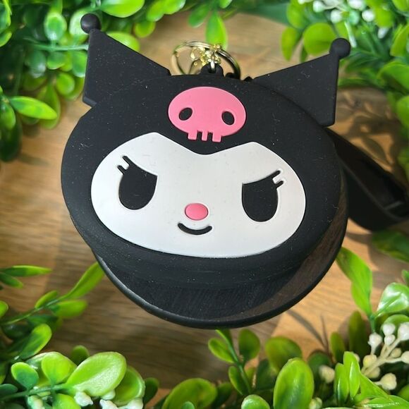 Kawaii Hello Kitty Kuromi Coin Purse Key Chain - Picture 2 of 4